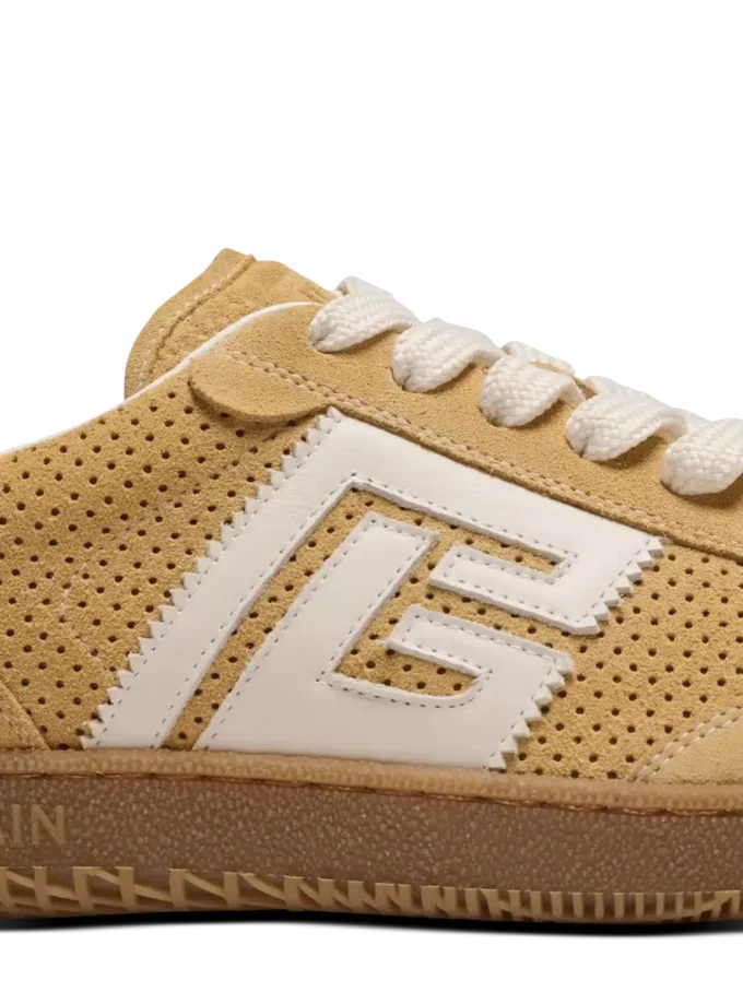 Swan Sneakers aus Wildleder von Balmain Swan Sneakers aus Wildleder von Balmain