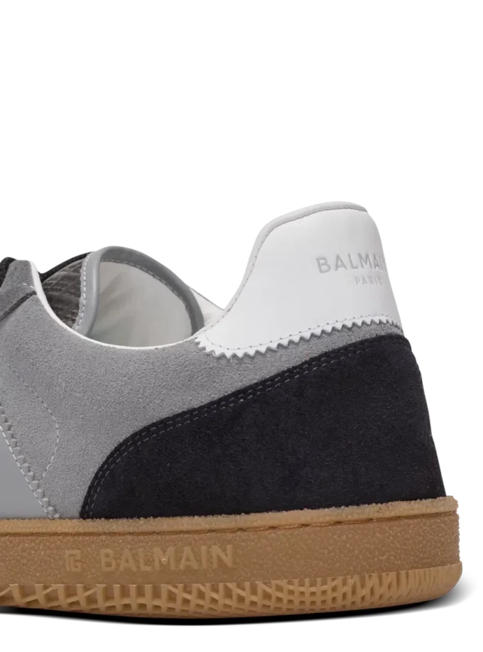 Swan Sneakers aus Wildleder von Balmain Swan Sneakers aus Wildleder von Balmain