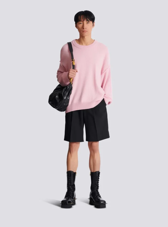 Sweatshirt aus Öko-Kaschmir Sweatshirt aus Öko-Kaschmir