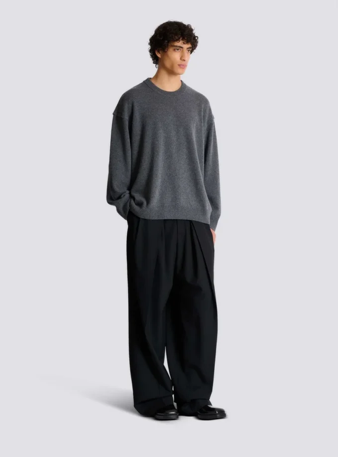 Sweatshirt aus Öko-Kaschmir Sweatshirt aus Öko-Kaschmir