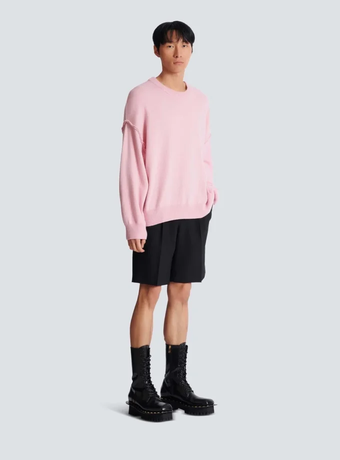 Sweatshirt aus Öko-Kaschmir Sweatshirt aus Öko-Kaschmir