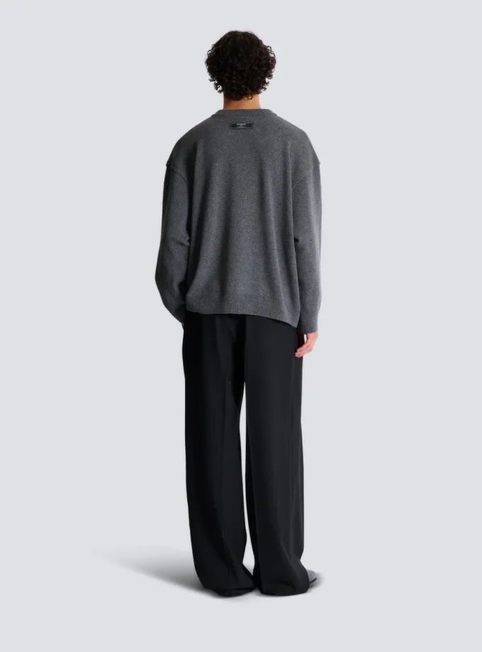 Sweatshirt aus Öko-Kaschmir Sweatshirt aus Öko-Kaschmir