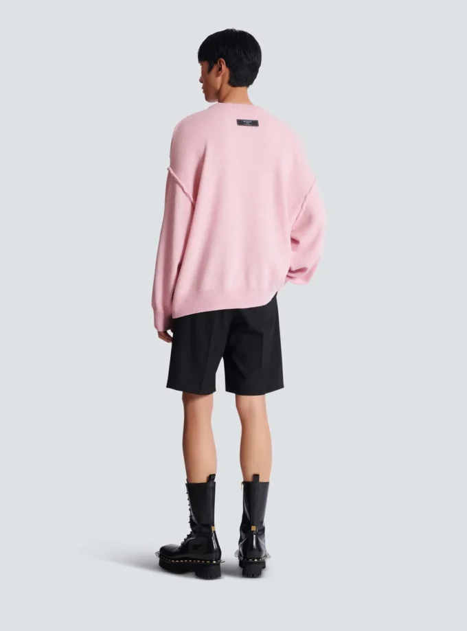 Sweatshirt aus Öko-Kaschmir Sweatshirt aus Öko-Kaschmir