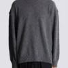 Sweatshirt aus Öko-Kaschmir Sweatshirt aus Öko-Kaschmir