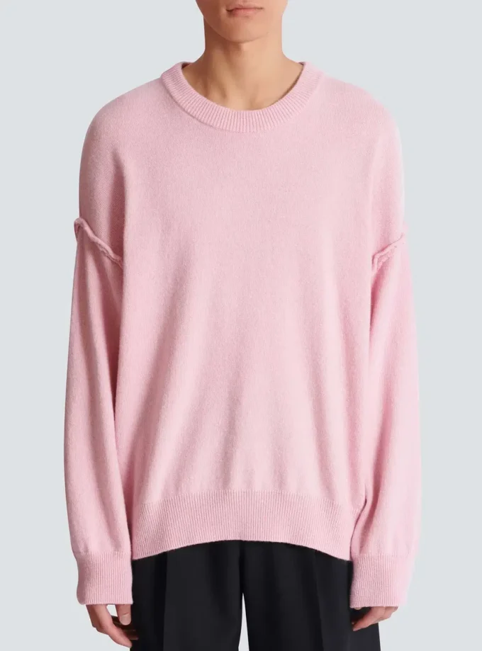 Sweatshirt aus Öko-Kaschmir Sweatshirt aus Öko-Kaschmir