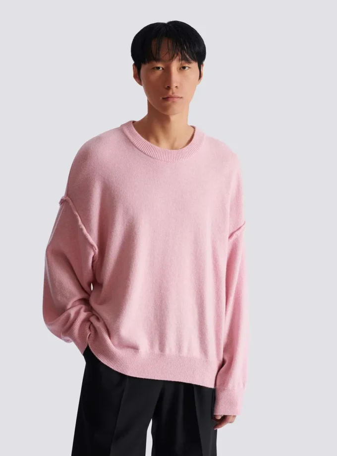 Sweatshirt aus Öko-Kaschmir Sweatshirt aus Öko-Kaschmir