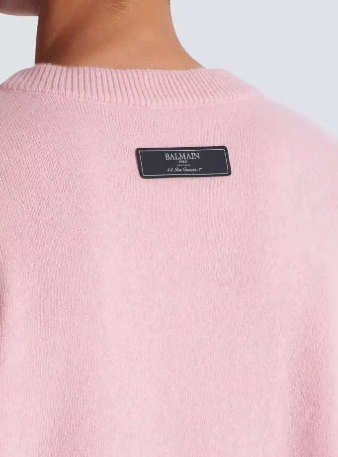Sweatshirt aus Öko-Kaschmir Sweatshirt aus Öko-Kaschmir