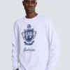 Sweatshirt mit College-Emblem Sweatshirt mit College-Emblem