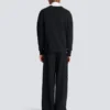 Sweatshirt mit kleinem Balmain-Stempelaufdruck Sweatshirt mit kleinem Balmain-Stempelaufdruck
