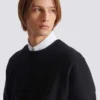 Sweatshirt mit kleinem Balmain-Stempelaufdruck Sweatshirt mit kleinem Balmain-Stempelaufdruck