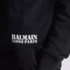 Sweatshirt mit kleinem Balmain-Stempelaufdruck Sweatshirt mit kleinem Balmain-Stempelaufdruck