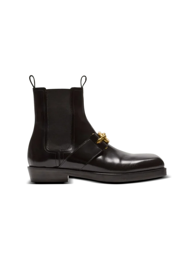 Sync Chelsea-Stiefel aus glänzendem Leder Sync Chelsea-Stiefel aus glänzendem Leder
