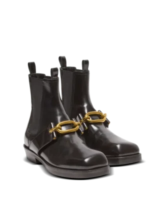 Sync Chelsea-Stiefel aus glänzendem Leder