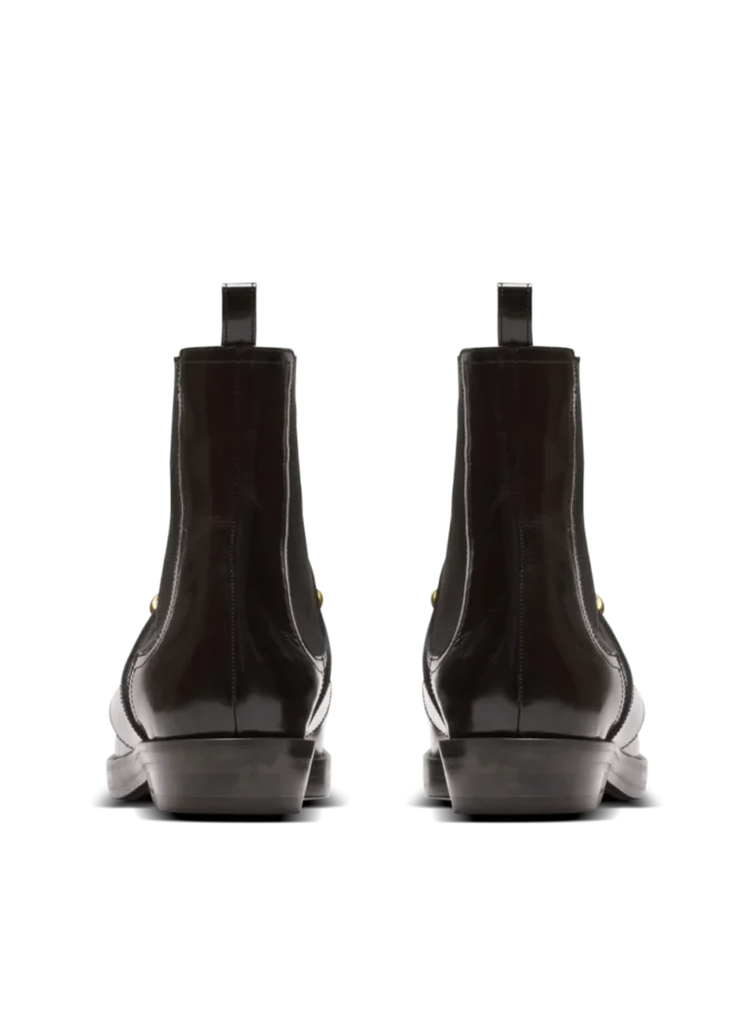 Sync Chelsea-Stiefel aus glänzendem Leder Sync Chelsea-Stiefel aus glänzendem Leder