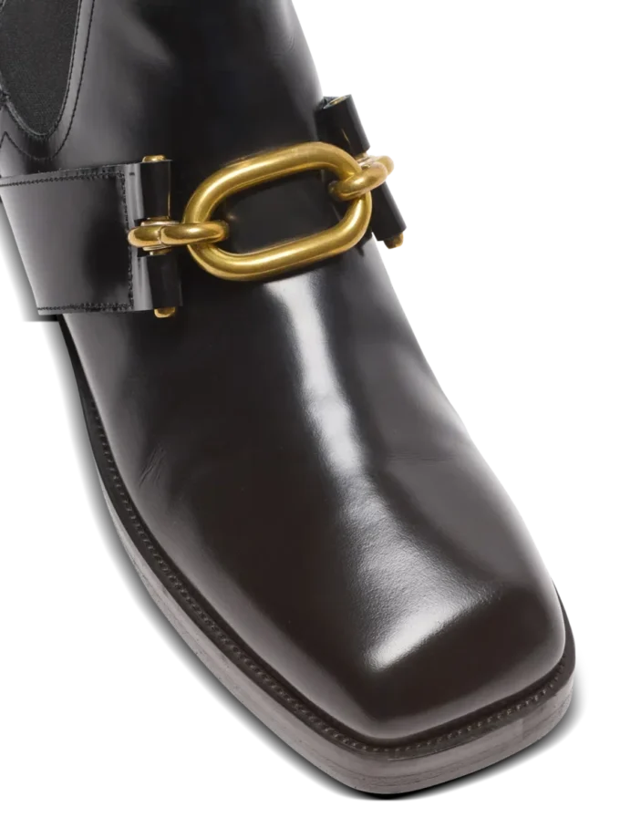 Sync Chelsea-Stiefel aus glänzendem Leder Sync Chelsea-Stiefel aus glänzendem Leder