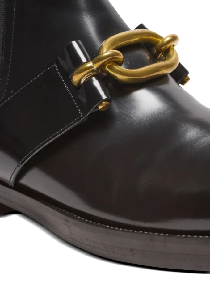 Sync Chelsea-Stiefel aus glänzendem Leder Sync Chelsea-Stiefel aus glänzendem Leder