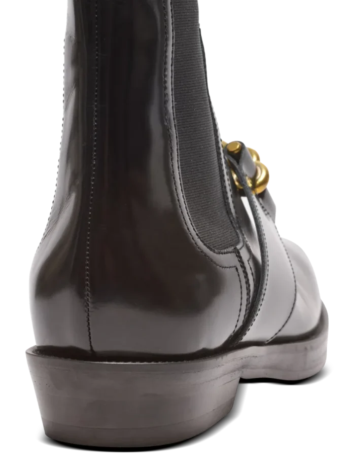Sync Chelsea-Stiefel aus glänzendem Leder Sync Chelsea-Stiefel aus glänzendem Leder