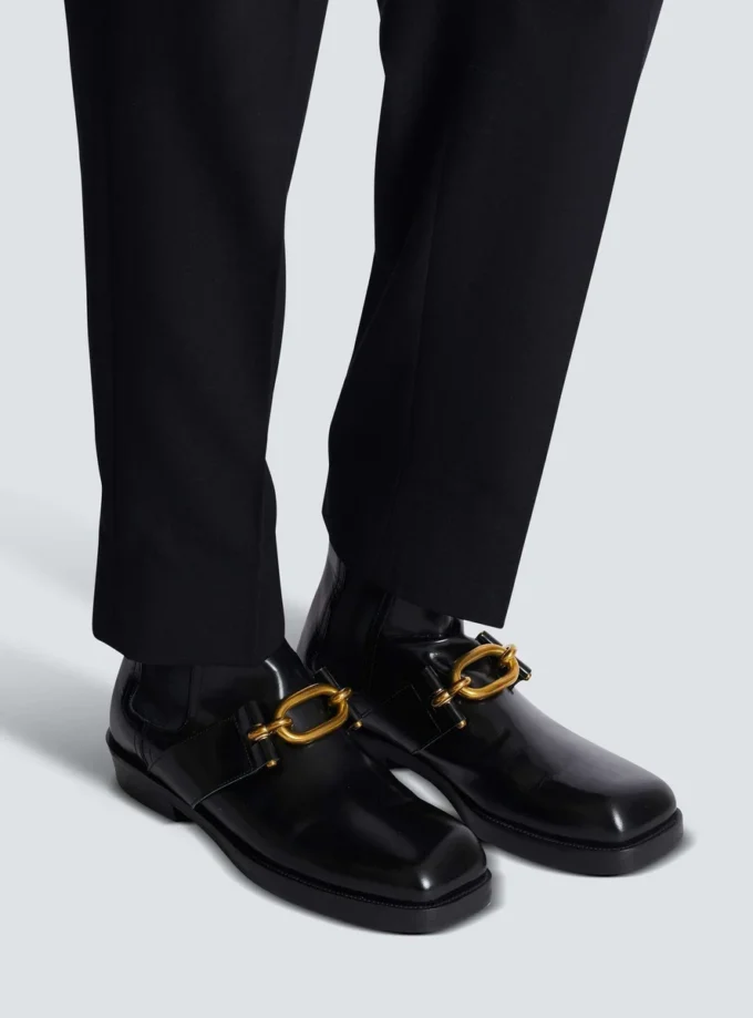 Sync Chelsea-Stiefel aus glänzendem Leder Sync Chelsea-Stiefel aus glänzendem Leder