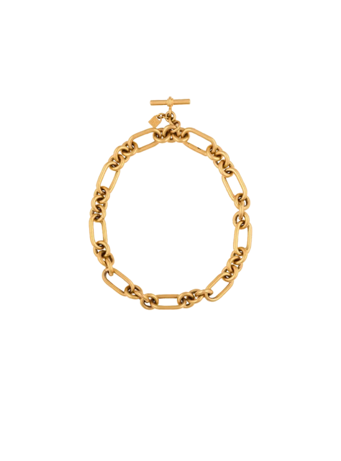 Sync goldene Messingkette
