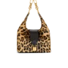 Sync Hobo-Tasche aus Leder mit Leopardenmuster Sync Hobo-Tasche aus Leder mit Leopardenmuster