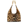Sync Hobo-Tasche aus Leder mit Leopardenmuster Sync Hobo-Tasche aus Leder mit Leopardenmuster