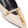 Sync Leder-Pantoletten mit spitzer Zehenpartie Sync Leder-Pantoletten mit spitzer Zehenpartie