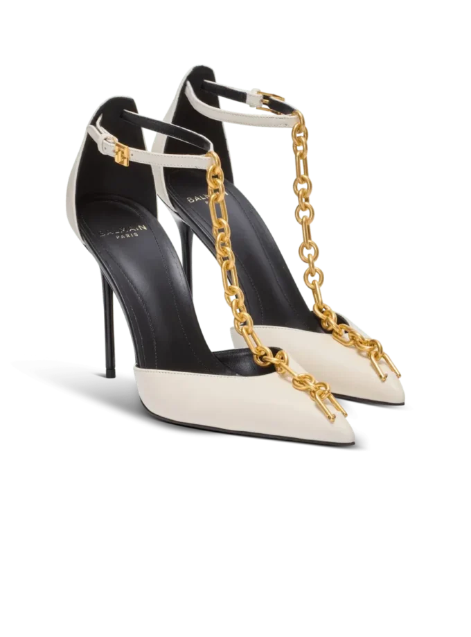 Sync Leder-Stilettos mit spitzer Zehenpartie Sync Leder-Stilettos mit spitzer Zehenpartie