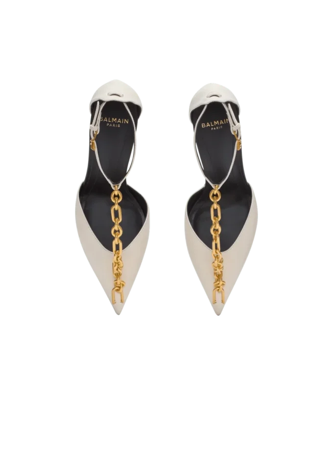 Sync Leder-Stilettos mit spitzer Zehenpartie Sync Leder-Stilettos mit spitzer Zehenpartie