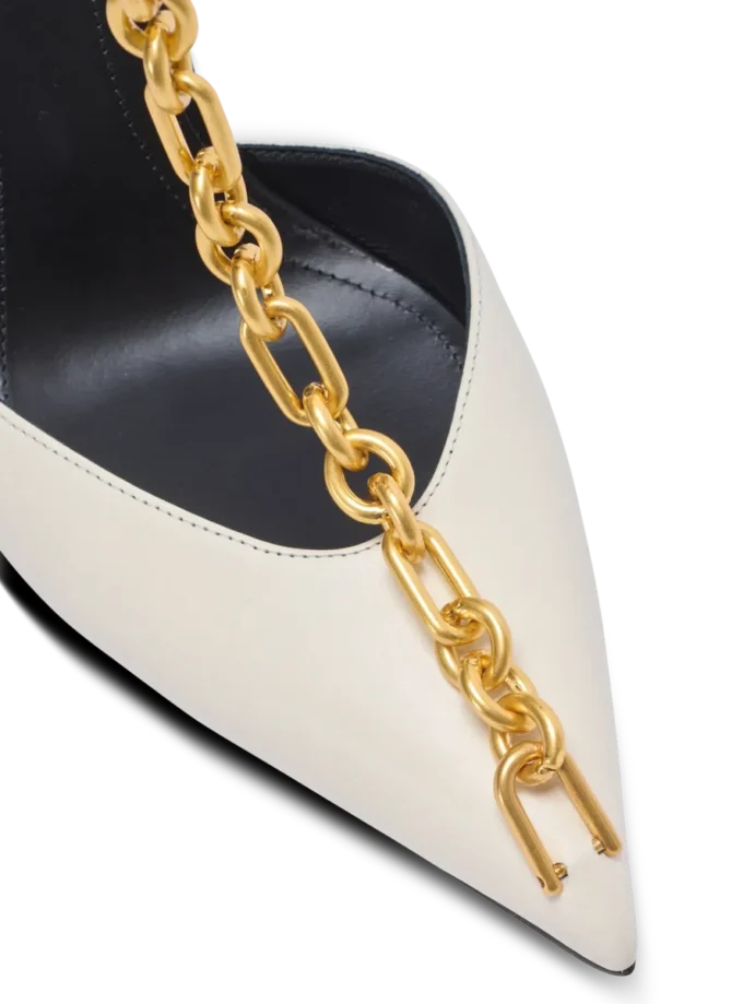 Sync Leder-Stilettos mit spitzer Zehenpartie Sync Leder-Stilettos mit spitzer Zehenpartie