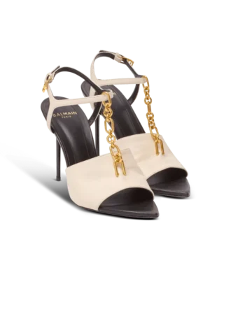Sync Ledersandalen mit Absatz