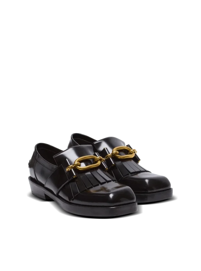 Sync Loafer aus glasiertem Leder Sync Loafer aus glasiertem Leder