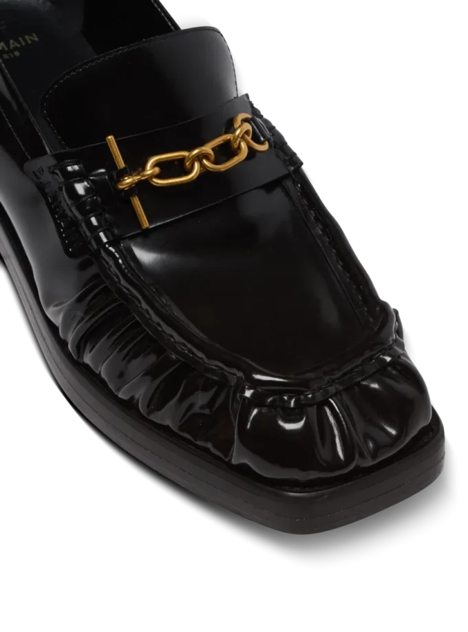 Sync Loafer aus glasiertem Leder Sync Loafer aus glasiertem Leder