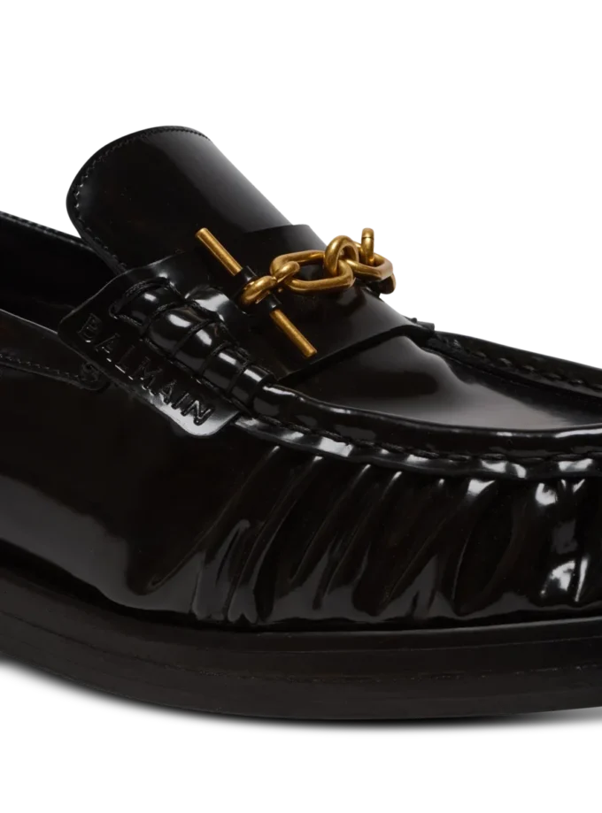 Sync Loafer aus glasiertem Leder Sync Loafer aus glasiertem Leder