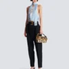 Sync Mini-Tasche mit Leopardenmuster-Stickerei Sync Mini-Tasche mit Leopardenmuster-Stickerei