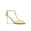 Sync-Stilettos aus Lackleder