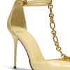 Sync-Stilettos aus Lackleder