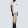 T-Shirt mit Balmain Couture-Label T-Shirt mit Balmain Couture-Label