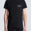 T-Shirt mit Balmain Couture-Label T-Shirt mit Balmain Couture-Label