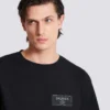 T-Shirt mit Balmain Couture-Label T-Shirt mit Balmain Couture-Label