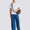 T-Shirt mit Balmain Paris Brush-Print T-Shirt mit Balmain Paris Brush-Print