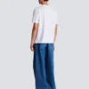 T-Shirt mit Balmain Paris Brush-Print T-Shirt mit Balmain Paris Brush-Print
