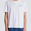 T-Shirt mit Balmain Paris Brush-Print T-Shirt mit Balmain Paris Brush-Print