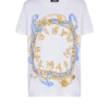 T-Shirt mit Balmain Paris Chain-Print