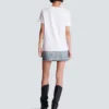 T-Shirt mit Balmain Paris Chain-Print