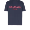 T-Shirt mit Balmain Paris-Print T-Shirt mit Balmain Paris-Print