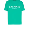 T-Shirt mit Balmain Paris-Print T-Shirt mit Balmain Paris-Print