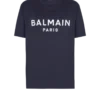 T-Shirt mit Balmain Paris-Print T-Shirt mit Balmain Paris-Print