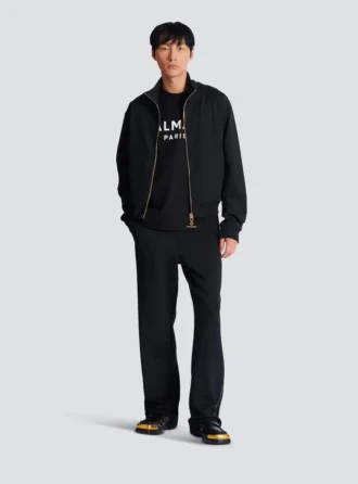 T-Shirt mit Balmain Paris-Print