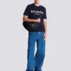 T-Shirt mit Balmain Paris-Print T-Shirt mit Balmain Paris-Print