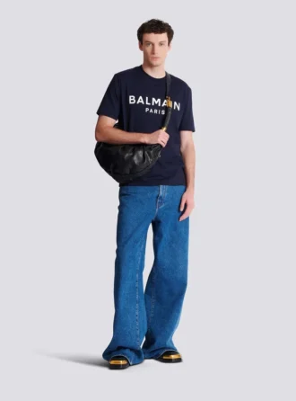 T-Shirt mit Balmain Paris-Print